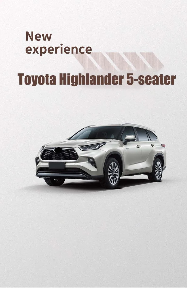 Custom Fit Alcantara Suede Seat for Toyota Highlander