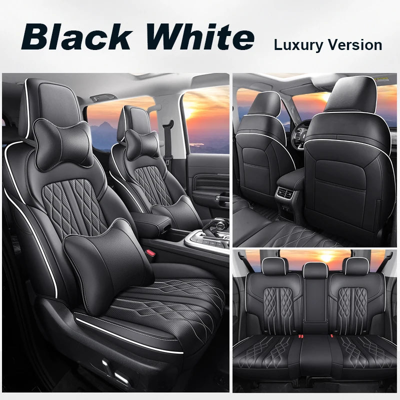 Custom Fit Leather Car Seat Covers for Tank 300 SUV