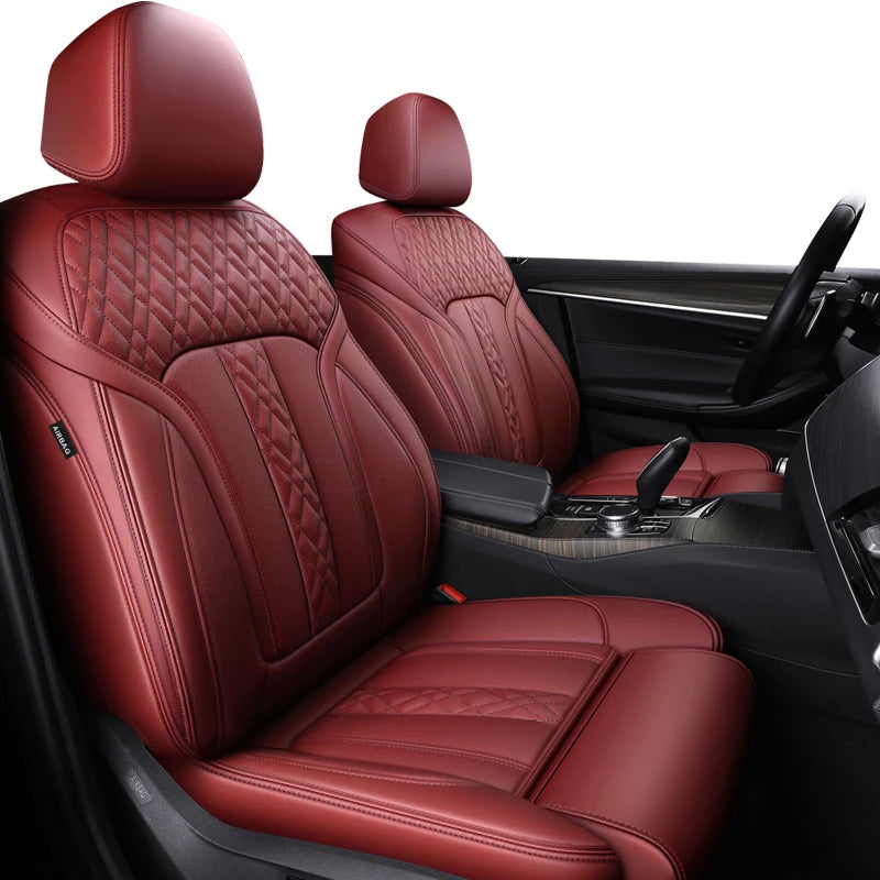 Custom Fit Leather Car Seat Covers for BMW X7 (7 Seats, 3 Rows)