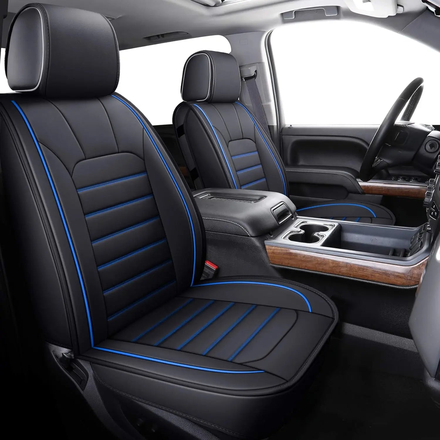 Custom Fit Leather Car Seat Covers for Toyota Tacoma (2005–2023)