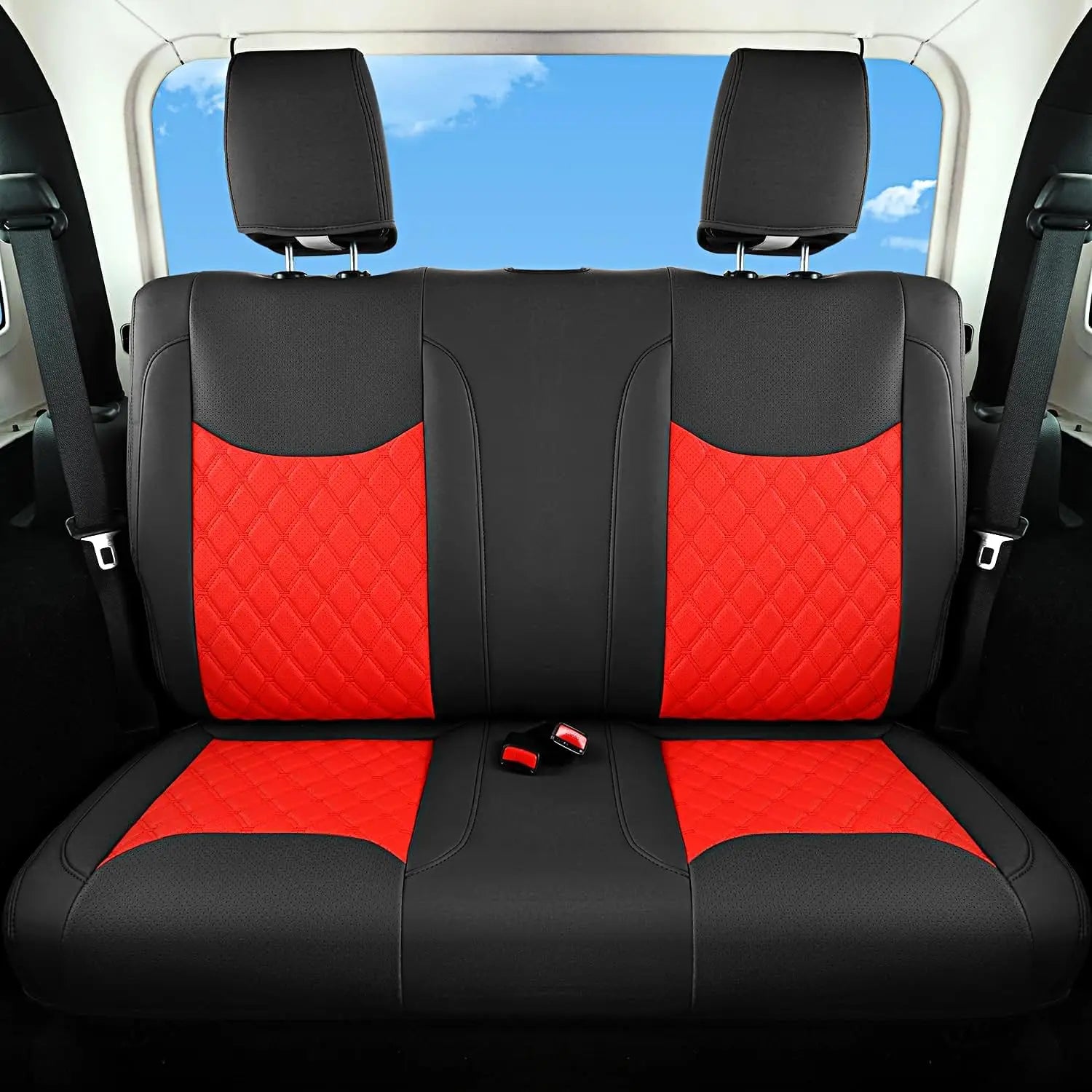 Custom Fit Leather Car Seat Covers for Jeep Wrangler (2007–2017)