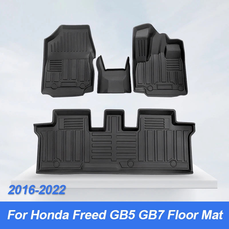 Custom Fit TPE Floor Mats for Honda Freed GB5/GB7 (2016–2022)