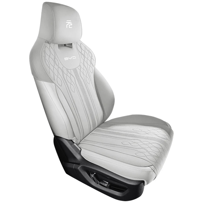 Custom Half-Cover Suede Leather Seat Cushion Pads for BYD Yuan UP