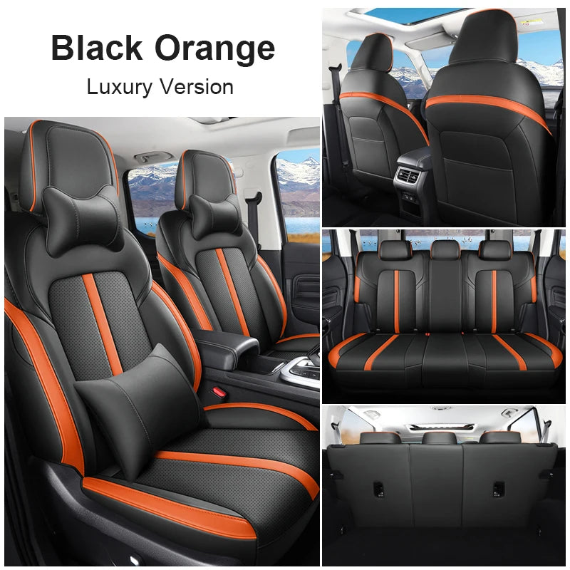 Custom Fit Leather Car Seat Covers for Tank 300 SUV