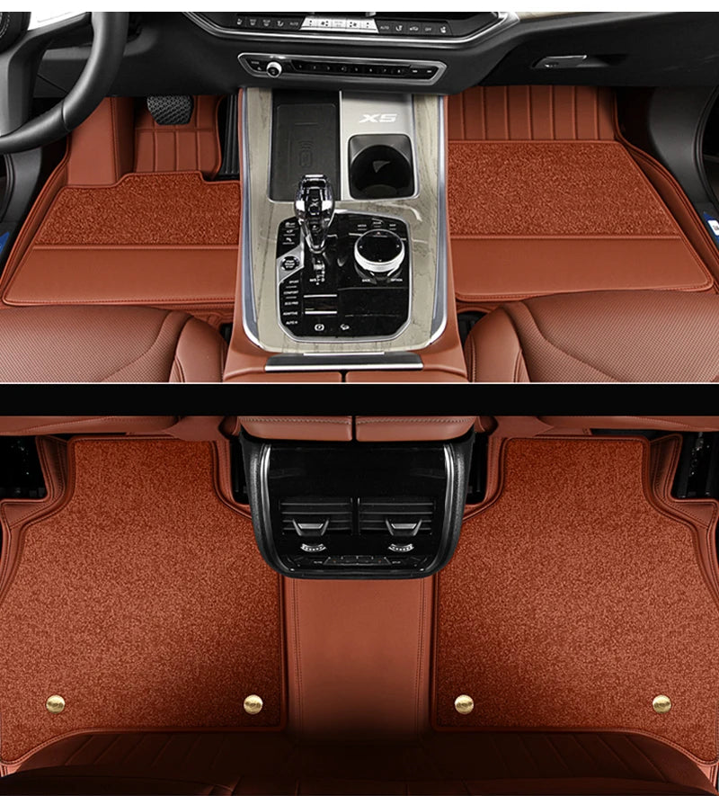 Custom Fit Leather Floor Mats for BMW & Mini
