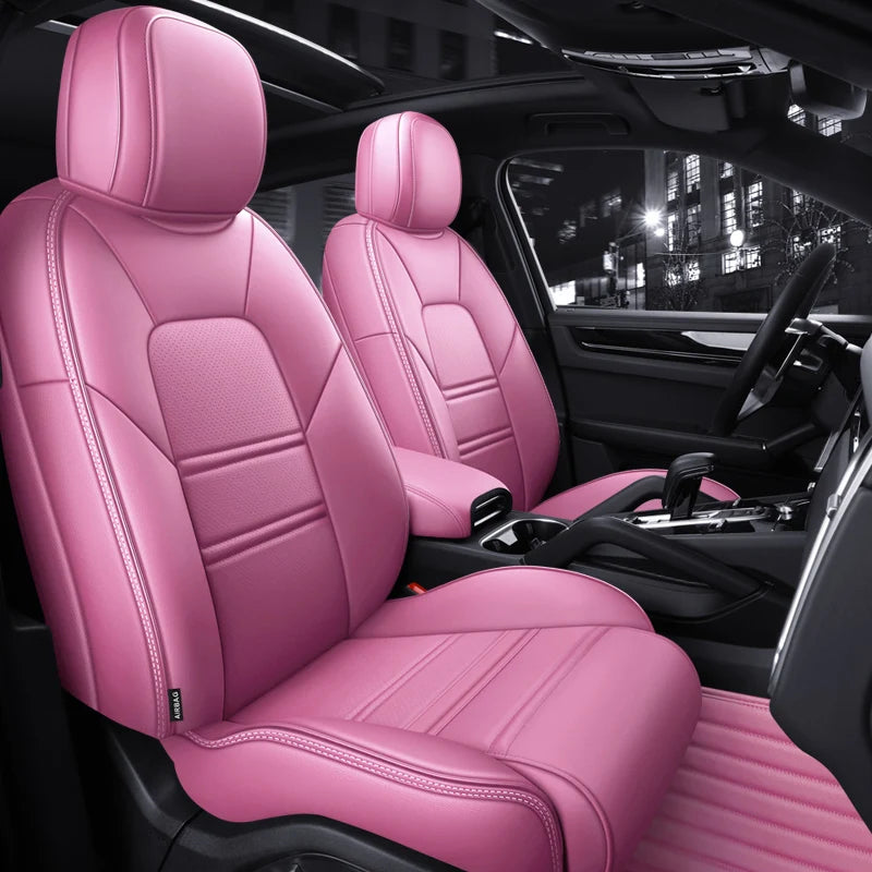Custom Fit Leather Car Seat Covers for Porsche Panamera (2010-2016)