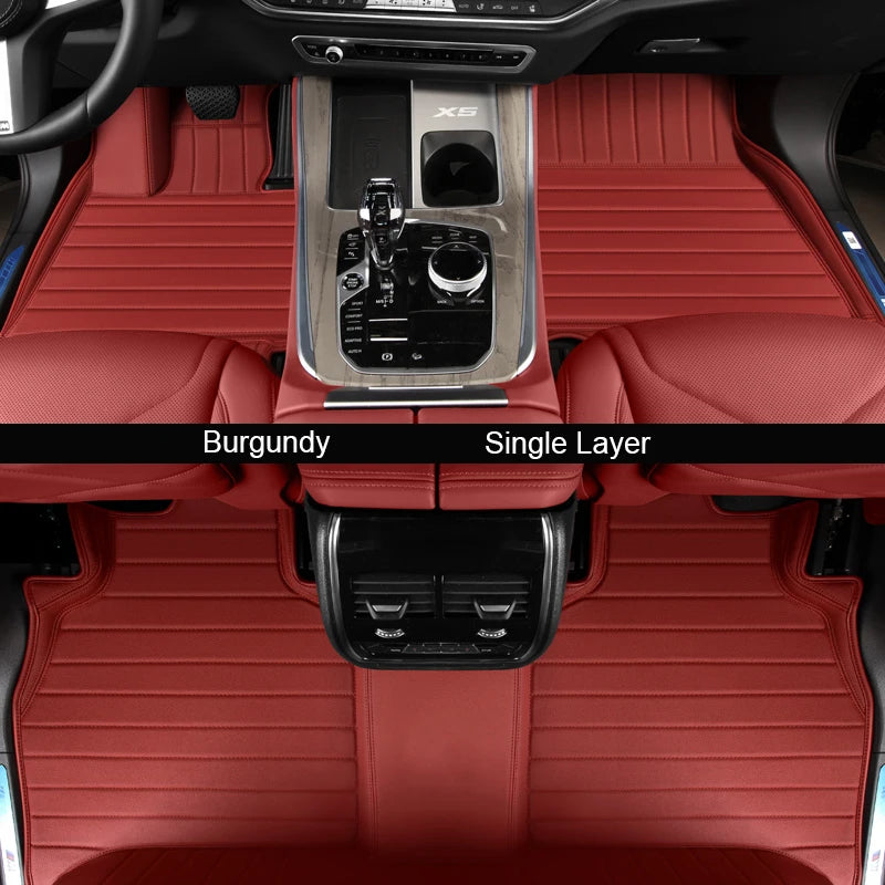 Custom Fit Leather Floor Mats for BMW & Mini