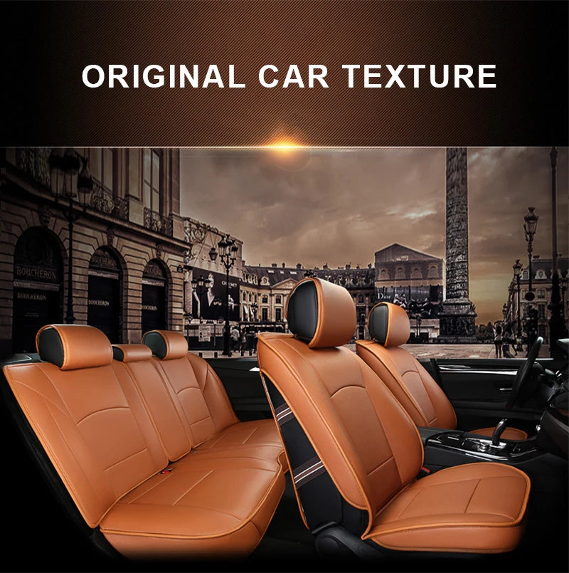 Custom Fit Leather Car Seat Covers for Chevrolet Colorado (2015–2022)
