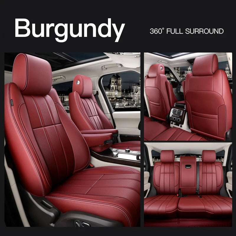 Custom Fit Leather Car Seat Covers for Range Rover Sport