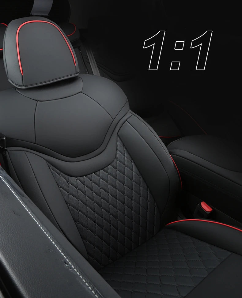 Custom Fit Leather Car Seat Covers Full Set for Haval Jolion