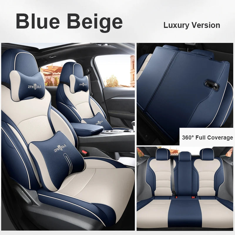 Custom Fit Leather Car Seat Covers for Geely Atlas Boyue