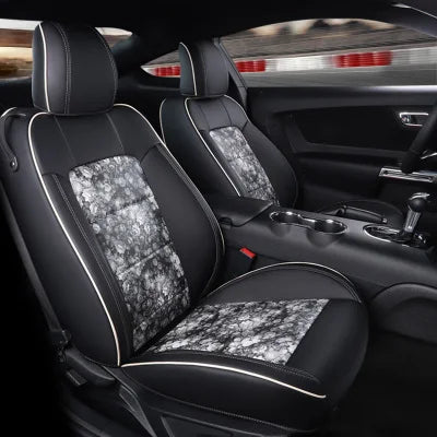 Custom Fit Leather Car Seat Covers for 2015–2024 Ford Mustang GT Coupe