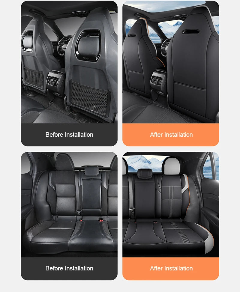 Custom Fit Leather Car Seat Covers for Lynk & Co 01 EV (2021–2024)