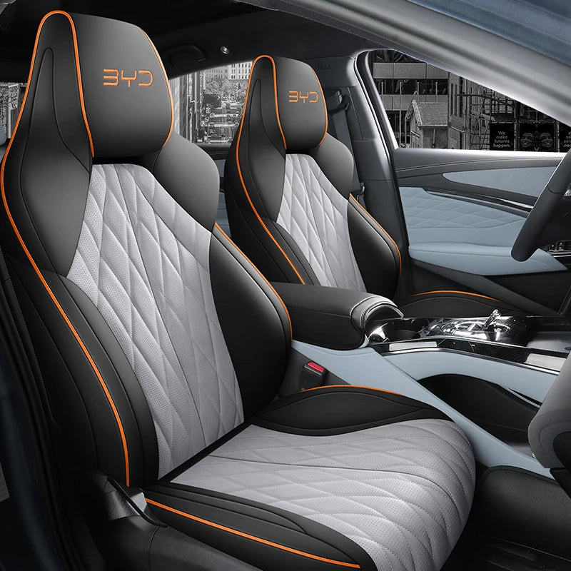 Custom Fit Leather Car Seat Covers for BYD Seal