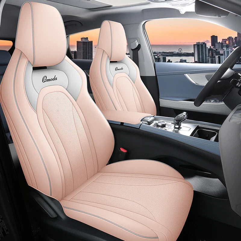 Custom Fit Leather Car Seat Covers for Chery Omoda 05