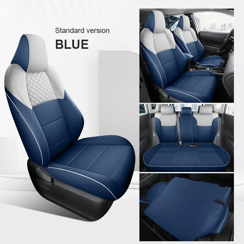 Custom Fit Leather Car Seat Covers for Toyota bZ4X