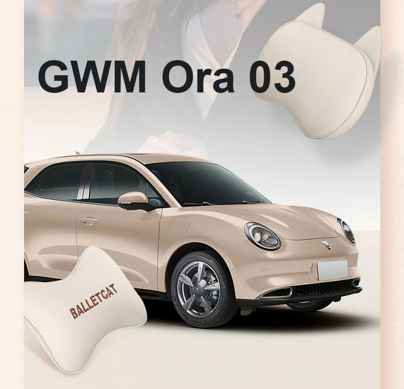 Custom Fit Leather Car Seat Covers for GWM Ora 03