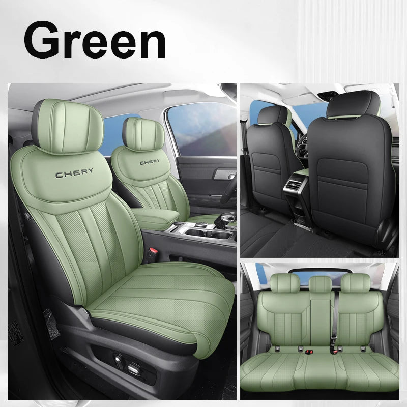 Custom Fit Leather Car Seat Covers for Chery Explore 06