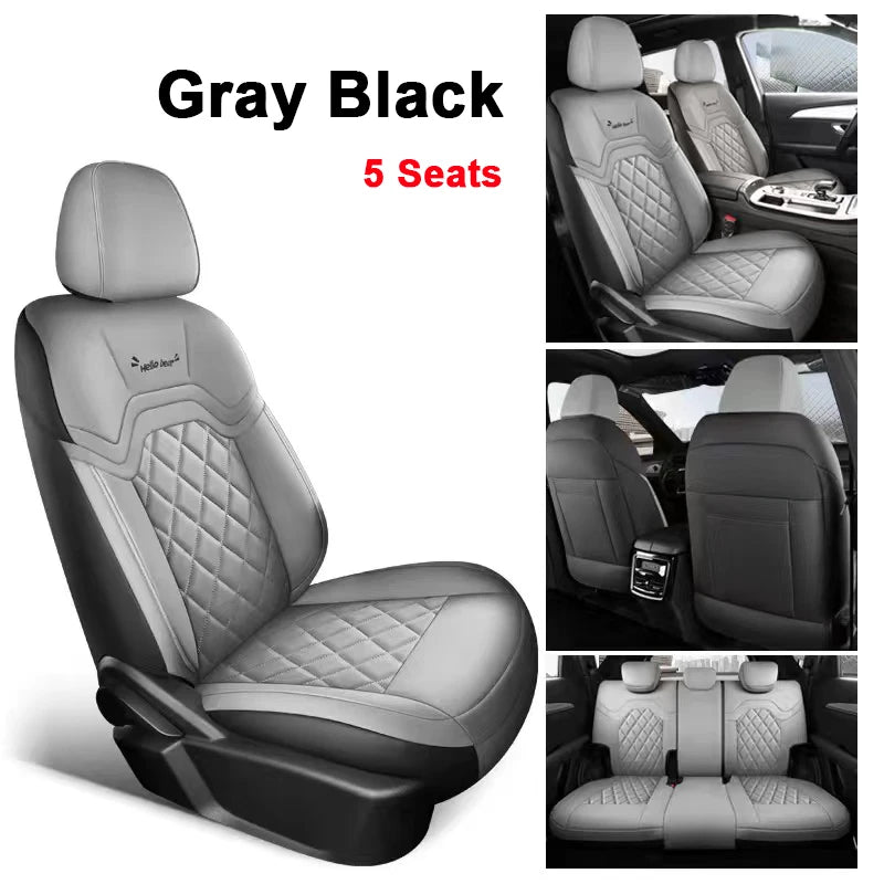 Custom Fit Leather Car Seat Covers for Jetour X90 Plus