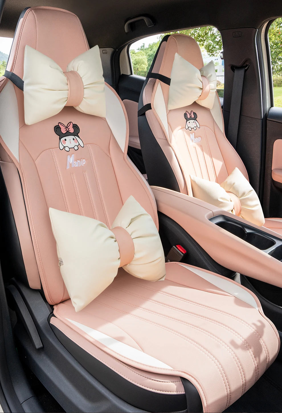 Custom Half-Cover Leather Seat Cushion Pads for BYD Seagull