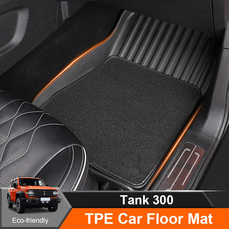 Custom Fit TPE Floor Mats for Tank 300 (2021–2023)