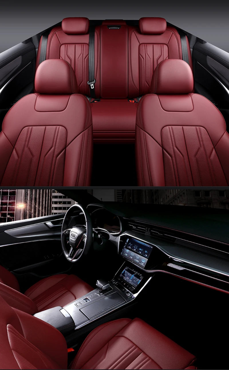Custom Fit Leather Car Seat Covers for Audi A3