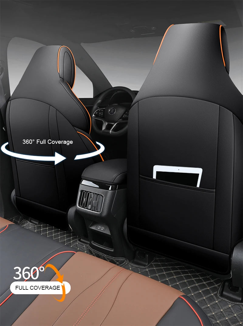 Custom Fit Leather Car Seat Covers for BYD Song Plus EV (2021–2025)