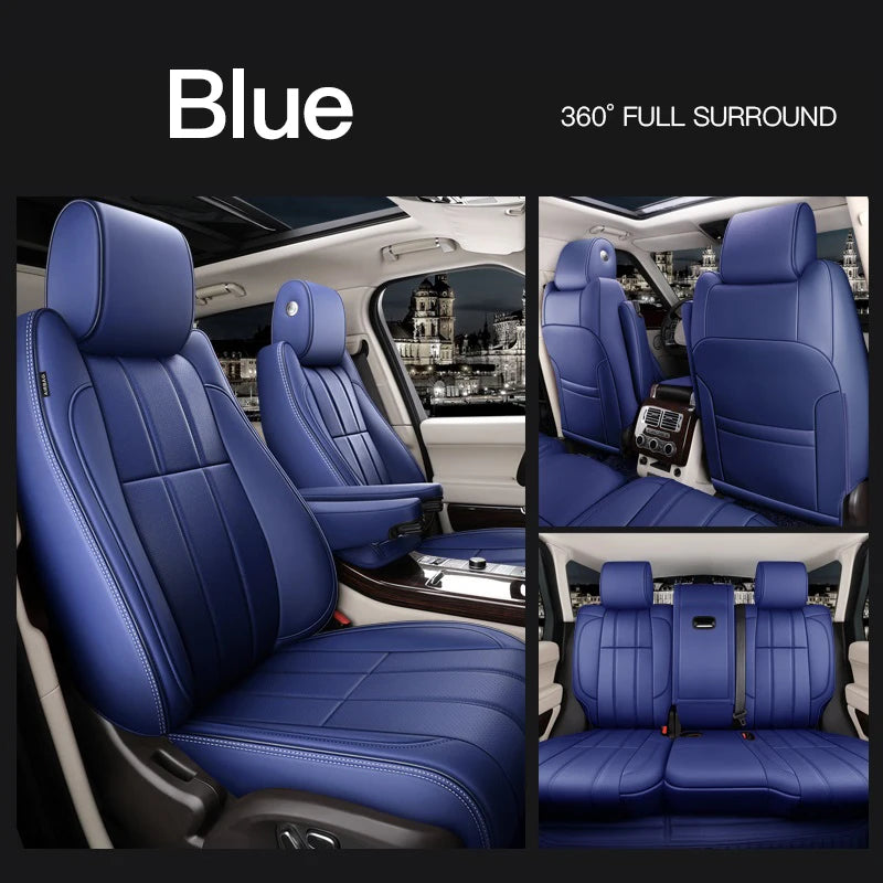 Custom Fit Leather Car Seat Covers for Range Rover Sport