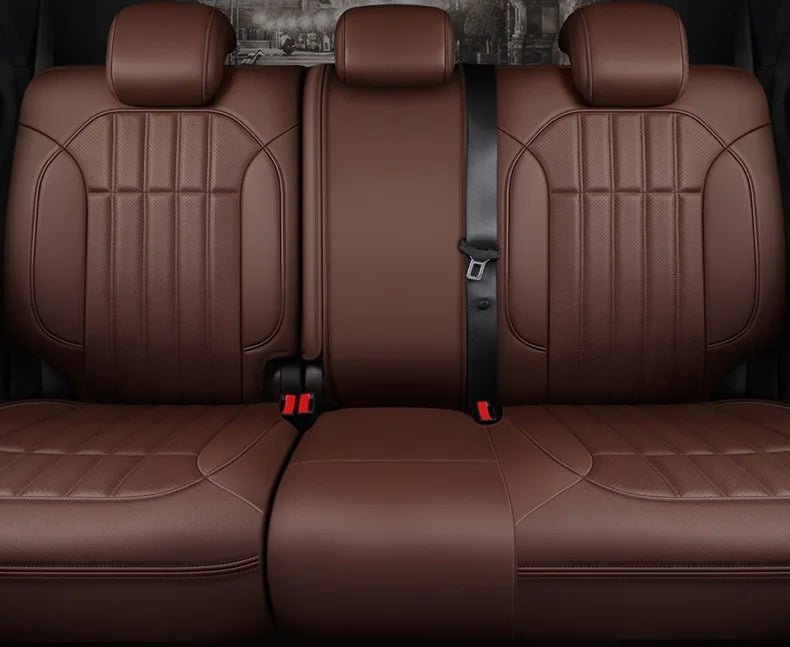 Custom Fit Leather Car Seat Covers for Mercedes-Benz W214