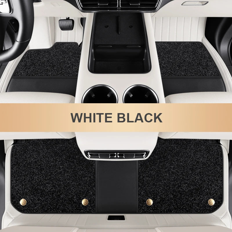 Custom Fit Leather Floor Mats for Chevrolet Camaro