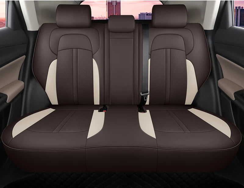Custom Fit Leather Car Seat Covers for FAW Bestune T77 Pro (2019–2023)