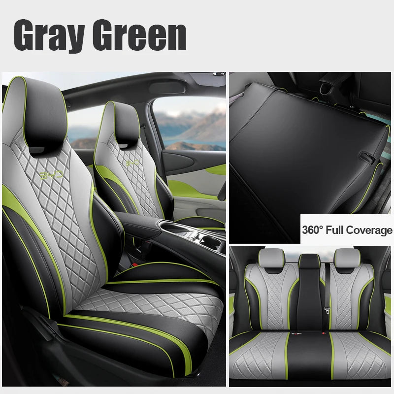 Custom Fit Leather Car Seat Covers for BYD Dolphin