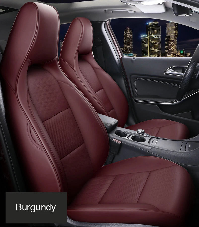 Custom Fit Leather Car Seat Covers for Mercedes-Benz CLA 220