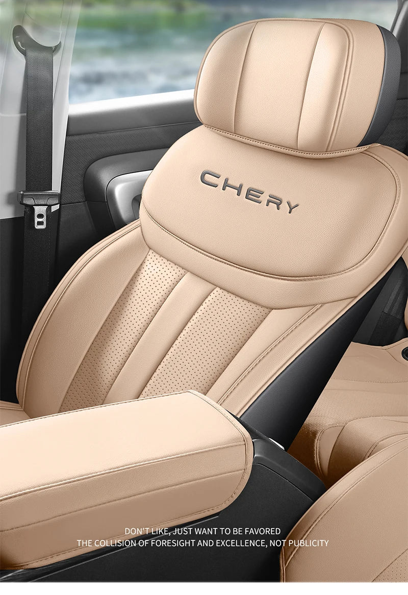 Custom Fit Leather Car Seat Covers for Chery Explore 06