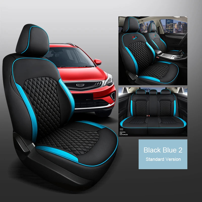 Custom Fit Leather Car Seat Covers for Geely Emgrand S7