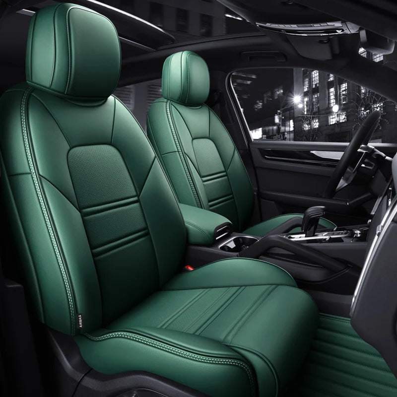 Custom Fit Leather Car Seat Covers for Porsche Panamera (2010-2016)