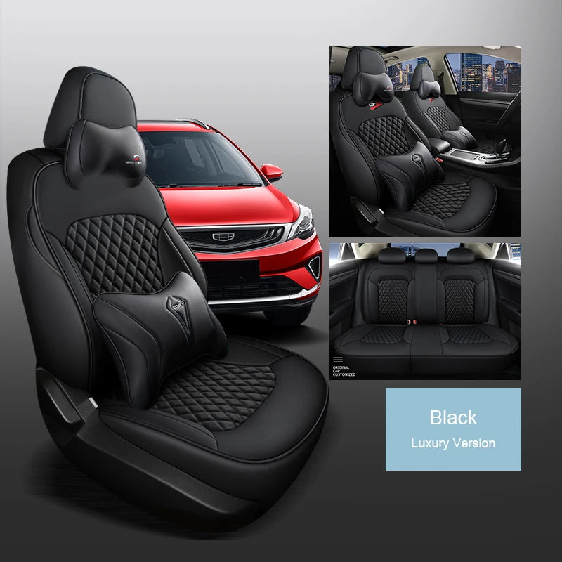 Custom Fit Leather Car Seat Covers for Geely Emgrand S7