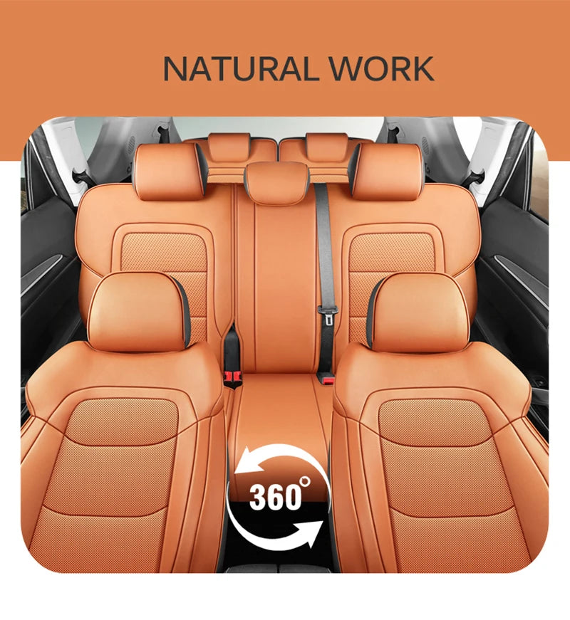 Custom Fit Leather Car Seat Covers for Jetour X70 / X70 PLUS