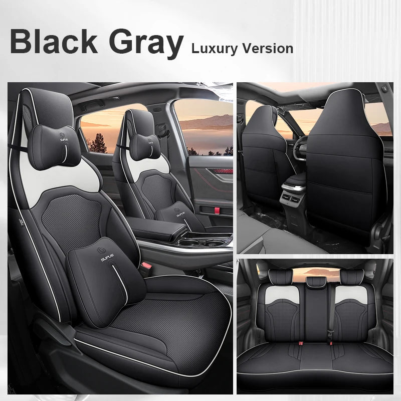 Custom Fit Leather Car Seat Covers for Jetour Dashing