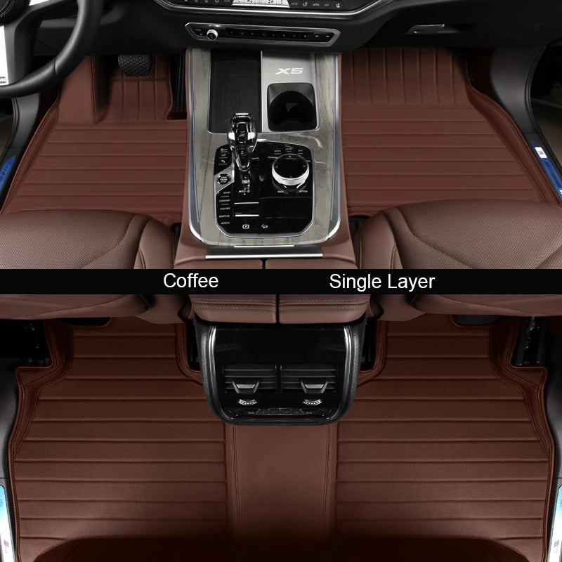 Custom Fit Leather Floor Mats for BMW & Mini