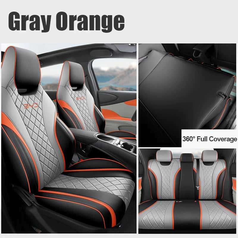 Custom Fit Leather Car Seat Covers for BYD Dolphin