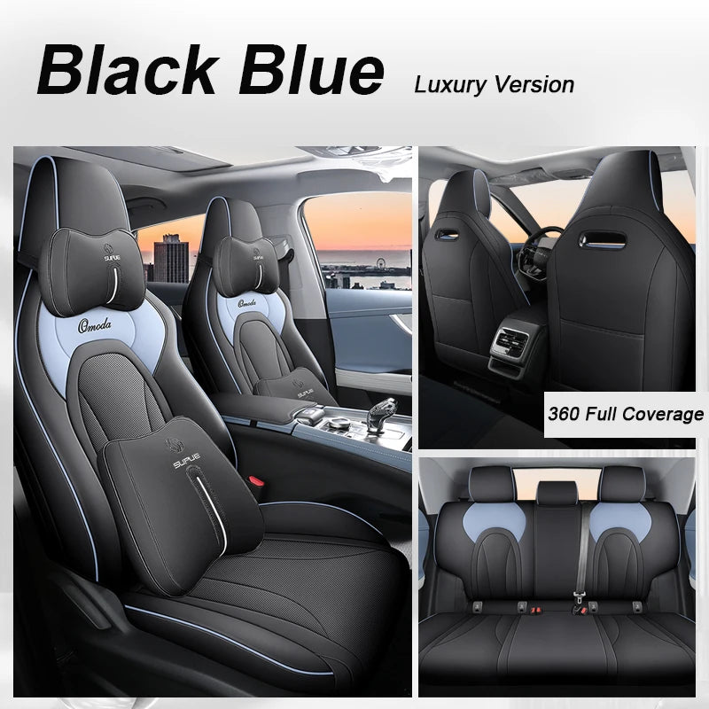 Custom Fit Leather Car Seat Covers for Chery Omoda 05