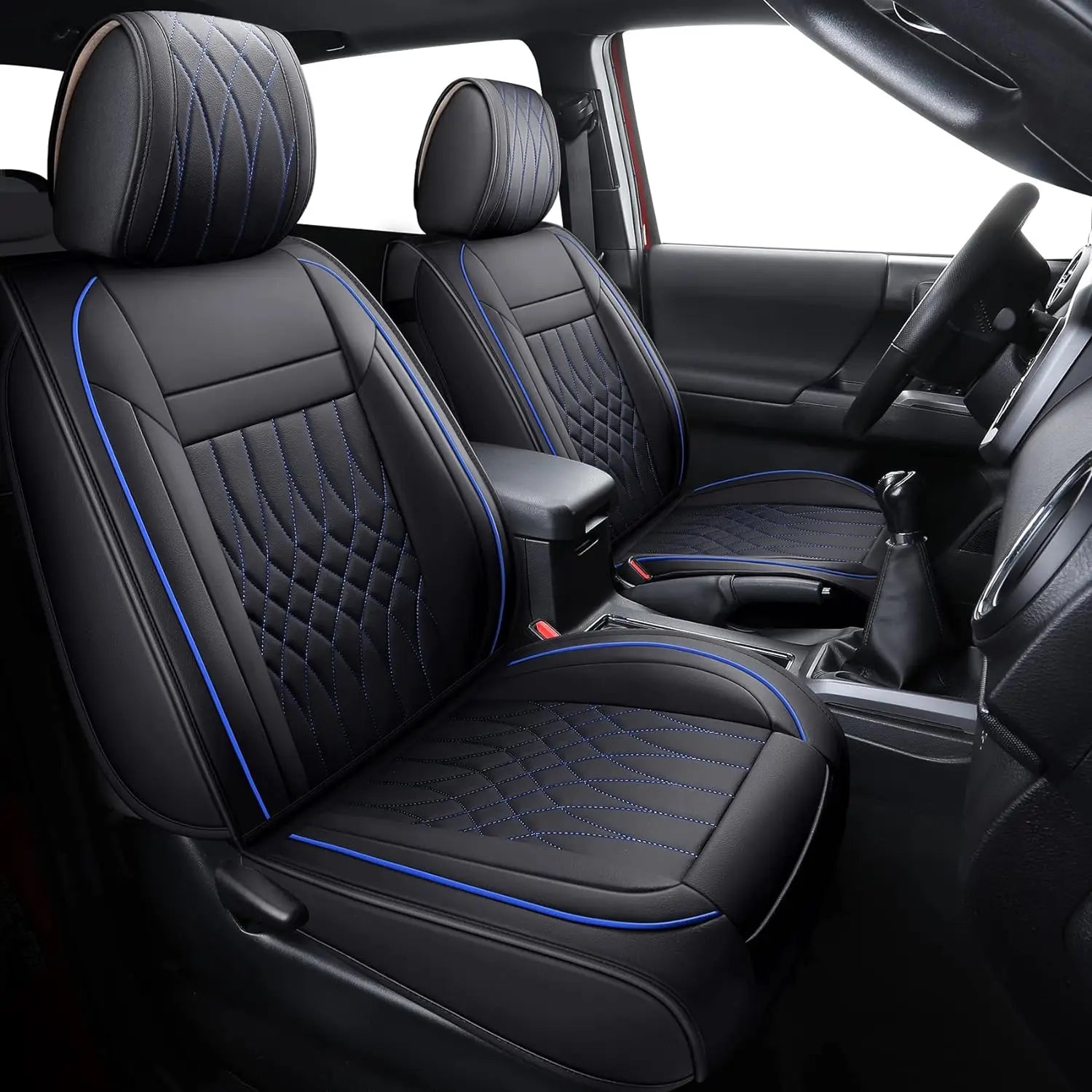 Custom Fit Leather Car Seat Covers for Toyota Tacoma (2005–2023)