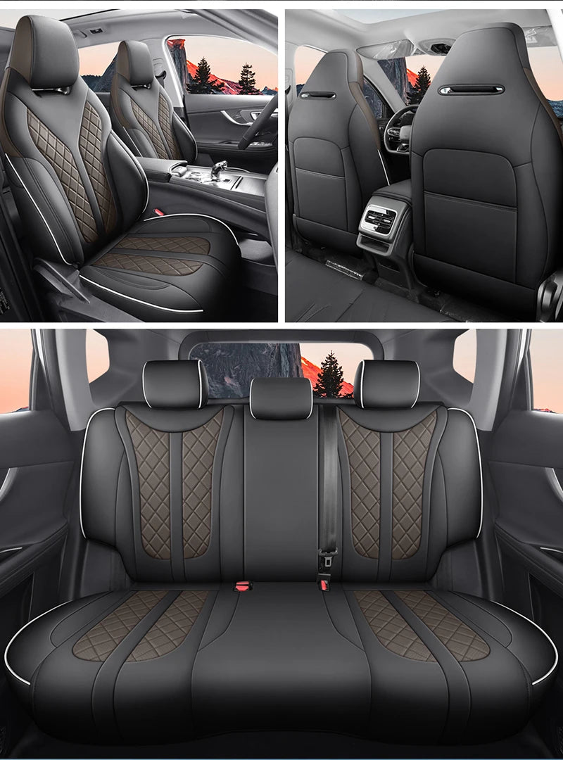 Custom Fit Leather Car Seat Covers for Chery Tiggo 7 Pro (2023–2024)