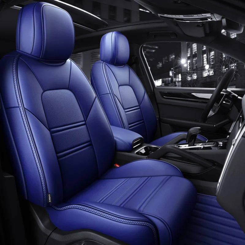 Custom Fit Leather Car Seat Covers for Porsche Panamera (2010-2016)