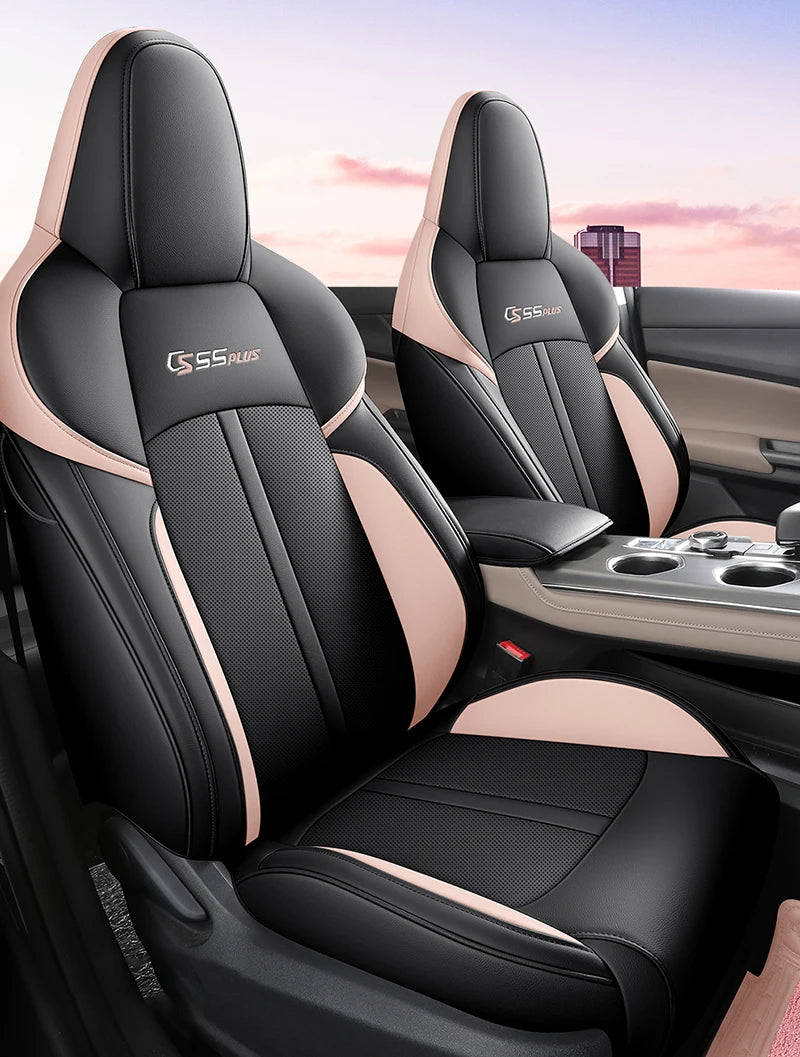Custom Fit Leather Car Seat Covers for FAW Bestune T77 Pro (2019–2023)