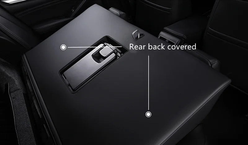 Custom Fit Leather Car Seat Covers for Honda Accord