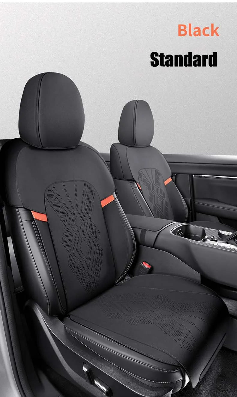 Custom Fit Half-Cover Suede Car Seat Covers for Haval Dargo
