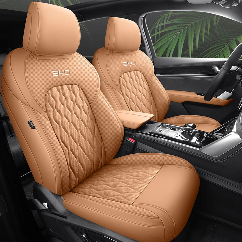 Custom Fit Leather Car Seat Covers for BYD Tang DM-i