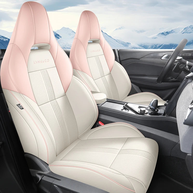 Custom Fit Leather Car Seat Covers for Lynk & Co 01 EV (2021–2024)